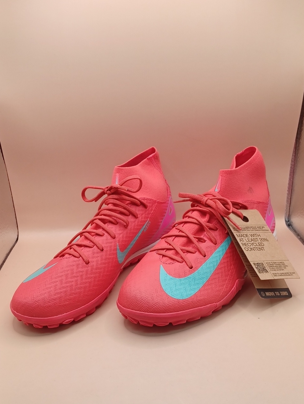 NWOB Nike Mercurial Superfly 10 Academt TF  HT Soccer Shoes-Mad Energy Pack Sz 8